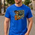 67 Teacher Halloween Skeleton Six Seven Meme Math Men's Casual T-Shirt Royal Blue 67 Teacher Halloween Skeleton Six Seven Meme Math Men's Casual T-Shirt Royal Blue