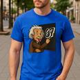 67 Teacher Humor For Students Men's Casual T-Shirt Royal Blue