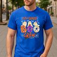 6th Grade Boo Crew Sixth Grade Halloween Teacher Kid Men's Casual T-Shirt Royal Blue 6th Grade Boo Crew Sixth Grade Halloween Teacher Kid Men's Casual T-Shirt Royal Blue