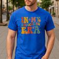 In My Advocating Era Advocate Autism Awareness Sped Teacher Men Women Kids Men's Casual T-Shirt Royal Blue