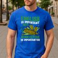 AG Teacher English Is Important But Agriculture Teacher Men's Casual T-Shirt Royal Blue AG Teacher English Is Important But Agriculture Teacher Men's Casual T-Shirt Royal Blue