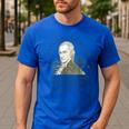 Alexander Hamilton Wrote 51 Essays In 6 Months Teacher Quote Men's Casual T-Shirt Royal Blue Alexander Hamilton Wrote 51 Essays In 6 Months Teacher Quote Men's Casual T-Shirt Royal Blue