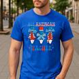 All American Teacher Pencil Coquette Bow USA Flag Teachers Men's Casual T-Shirt Royal Blue All American Teacher Pencil Coquette Bow USA Flag Teachers Men's Casual T-Shirt Royal Blue