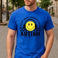 Autism Awareness Acceptance Special Education Teacher Kids Men's Casual T-Shirt Royal Blue