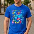 Back To School Eighth 8th Grade Tie Dye Typography Teacher Men's Casual T-Shirt Royal Blue Back To School Eighth 8th Grade Tie Dye Typography Teacher Men's Casual T-Shirt Royal Blue