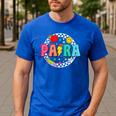 Back To School Para For Men Women Teacher Men's Casual T-Shirt Royal Blue