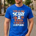 Band Teacher Halloween Shirt Costume School Marching Band For Men Women Men's Casual T-Shirt Royal Blue