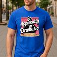 Best Theatre Art For Men Women Musical Drama Teacher Theater Men's Casual T-Shirt Royal Blue Best Theatre Art For Men Women Musical Drama Teacher Theater Men's Casual T-Shirt Royal Blue
