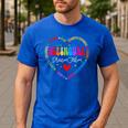 Bilingues Dream Team Dual Language Bilingual Crew Teacher Men's Casual T-Shirt Royal Blue Bilingues Dream Team Dual Language Bilingual Crew Teacher Men's Casual T-Shirt Royal Blue