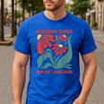 Boho Flower ESL Teacher Kindness Comes In Many Languages Men's Casual T-Shirt Royal Blue Boho Flower ESL Teacher Kindness Comes In Many Languages Men's Casual T-Shirt Royal Blue