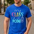 Cactus Teacher Shirt Cute Teacher Shirt Men's Casual T-Shirt Royal Blue Cactus Teacher Shirt Cute Teacher Shirt Men's Casual T-Shirt Royal Blue