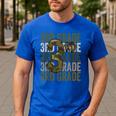Camo Team 3rd Grade Squad Back To School Teacher Kids Boys Men's Casual T-Shirt Royal Blue Camo Team 3rd Grade Squad Back To School Teacher Kids Boys Men's Casual T-Shirt Royal Blue