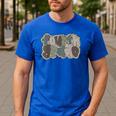 Camo Team 4th Grade Squad Back To School Teacher Kids Boys Men's Casual T-Shirt Royal Blue Camo Team 4th Grade Squad Back To School Teacher Kids Boys Men's Casual T-Shirt Royal Blue
