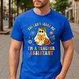 You Can't Scare Me I'm A School Teachers Assistant Halloween Men's Casual T-Shirt Royal Blue You Can't Scare Me I'm A School Teachers Assistant Halloween Men's Casual T-Shirt Royal Blue