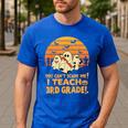You Can't Scare Me I Teach 3rd Grade Teacher Halloween Men Women Kids Men's Casual T-Shirt Royal Blue You Can't Scare Me I Teach 3rd Grade Teacher Halloween Men Women Kids Men's Casual T-Shirt Royal Blue