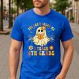 You Can't Scare Me I Teach 6th Grade Halloween Teacher Ghost Men's Casual T-Shirt Royal Blue You Can't Scare Me I Teach 6th Grade Halloween Teacher Ghost Men's Casual T-Shirt Royal Blue