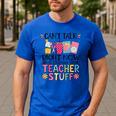 Can't Talk Right Now Doing Teacher Stuff Men's Casual T-Shirt Royal Blue Can't Talk Right Now Doing Teacher Stuff Men's Casual T-Shirt Royal Blue