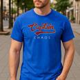 Captain Chaos Shirt For Parent Teacher Or Crazy Child Men's Casual T-Shirt Royal Blue Captain Chaos Shirt For Parent Teacher Or Crazy Child Men's Casual T-Shirt Royal Blue