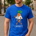 Carrate Karate Carrot Student Teacher Trainee Trainor Men's Casual T-Shirt Royal Blue Carrate Karate Carrot Student Teacher Trainee Trainor Men's Casual T-Shirt Royal Blue