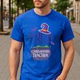 Chemistry Teacher Halloween Shirt School POTION MASTER Men's Casual T-Shirt Royal Blue