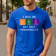 Chemisty Science Teacher Periodic Table Halloween Men's Casual T-Shirt Royal Blue Chemisty Science Teacher Periodic Table Halloween Men's Casual T-Shirt Royal Blue