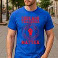Chicago Teachers Matter Support Union Education Red For Ed Men's Casual T-Shirt Royal Blue Chicago Teachers Matter Support Union Education Red For Ed Men's Casual T-Shirt Royal Blue
