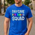 Childcare Daycare Squad Daycare Teacher Men Women Men's Casual T-Shirt Royal Blue