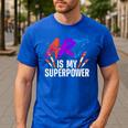 Cool Art For Men Women Art Teacher Artist Painter Superpower Men's Casual T-Shirt Royal Blue Cool Art For Men Women Art Teacher Artist Painter Superpower Men's Casual T-Shirt Royal Blue