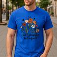 Cultivando Bilingues Dual Language Crew Bilingual Teacher Men Women Girls Kids Men's Casual T-Shirt Royal Blue