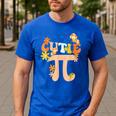 Cutie Pi Shirt Pi Day Math Girls Kids Women Toddler Teacher Men's Casual T-Shirt Royal Blue