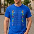 Daycare Provider Daycare Teacher Childcare Provider Men's Casual T-Shirt Royal Blue Daycare Provider Daycare Teacher Childcare Provider Men's Casual T-Shirt Royal Blue