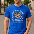 Daycare Provider Teacher Childcare Worker Leopard Heart Fun Men's Casual T-Shirt Royal Blue Daycare Provider Teacher Childcare Worker Leopard Heart Fun Men's Casual T-Shirt Royal Blue