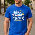 Daycare Provider Toddler Teaching Infant Room Teacher Men's Casual T-Shirt Royal Blue