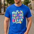 In My Daycare Teacher Era Daycare Provider Kids Men's Casual T-Shirt Royal Blue