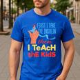Diabetic Teacher Diabetes Awareness Insulin Blue Ribbon Men's Casual T-Shirt Royal Blue Diabetic Teacher Diabetes Awareness Insulin Blue Ribbon Men's Casual T-Shirt Royal Blue