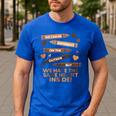 We Can Be Different On The Outside Melanin Teacher Men Women Kids Men's Casual T-Shirt Royal Blue