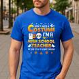 I Don't Need A Costume I'm A High School Teacher Halloween Men's Casual T-Shirt Royal Blue I Don't Need A Costume I'm A High School Teacher Halloween Men's Casual T-Shirt Royal Blue