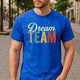 Dream Team Last Day Of School Back To School Teacher Kids Men's Casual T-Shirt Royal Blue Dream Team Last Day Of School Back To School Teacher Kids Men's Casual T-Shirt Royal Blue