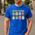 Early Intervention Is My Jam Early Intervention Teacher Men's Casual T-Shirt Royal Blue Early Intervention Is My Jam Early Intervention Teacher Men's Casual T-Shirt Royal Blue