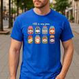 ELL Is My Jam English Language Learner Aide ELL Teacher Men's Casual T-Shirt Royal Blue ELL Is My Jam English Language Learner Aide ELL Teacher Men's Casual T-Shirt Royal Blue
