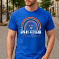Every Student Matters Paraprofessional Support Teacher Men's Casual T-Shirt Royal Blue Every Student Matters Paraprofessional Support Teacher Men's Casual T-Shirt Royal Blue