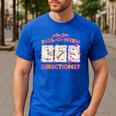 Are You Fall-O-Ween Directions Halloween Teacher Ghost Men's Casual T-Shirt Royal Blue Are You Fall-O-Ween Directions Halloween Teacher Ghost Men's Casual T-Shirt Royal Blue