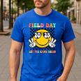 Field Day 2025 Let The Games Begin Yellow Team Teachers Kids Men's Casual T-Shirt Royal Blue Field Day 2025 Let The Games Begin Yellow Team Teachers Kids Men's Casual T-Shirt Royal Blue