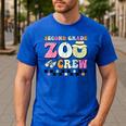 Field Zoo Trip Shirt For Teacher Second Grade Crew Men's Casual T-Shirt Royal Blue Field Zoo Trip Shirt For Teacher Second Grade Crew Men's Casual T-Shirt Royal Blue