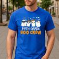 Fifth Grade Boo Crew Halloween Teacher Costume Men's Casual T-Shirt Royal Blue Fifth Grade Boo Crew Halloween Teacher Costume Men's Casual T-Shirt Royal Blue