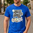 First Day Of Fifth Grade Composition Notebook Teacher Men's Casual T-Shirt Royal Blue