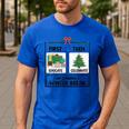 First Educate Then Celebrate Christmas Teacher Winter Break Men's Casual T-Shirt Royal Blue First Educate Then Celebrate Christmas Teacher Winter Break Men's Casual T-Shirt Royal Blue