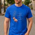 Floral Learning Disabilities Teacher Consultant SPED Teacher Men's Casual T-Shirt Royal Blue Floral Learning Disabilities Teacher Consultant SPED Teacher Men's Casual T-Shirt Royal Blue