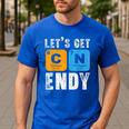 Fun 67 Meme Six Seven Science Teacher Periodic Table Men's Casual T-Shirt Royal Blue