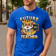 Future Teacher Graphic For Boys Inspiring Young Minds Men's Casual T-Shirt Royal Blue Future Teacher Graphic For Boys Inspiring Young Minds Men's Casual T-Shirt Royal Blue
